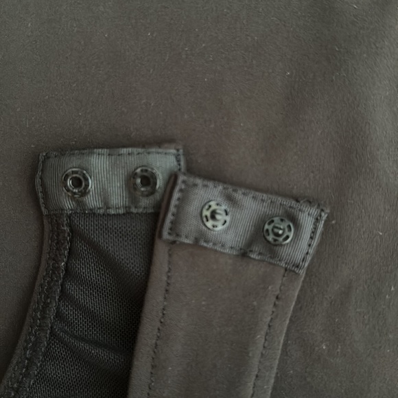 Long sleeve, double lined, square neck body suit - Picture 3 of 4